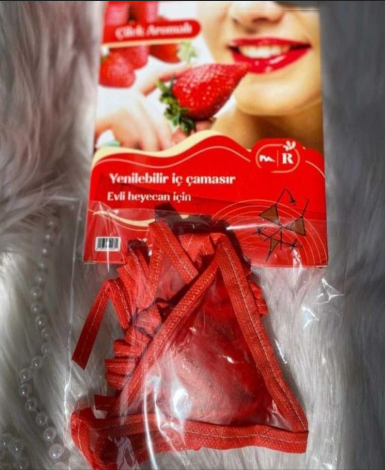 Aromalı Yenilebilir İç Çamaşır